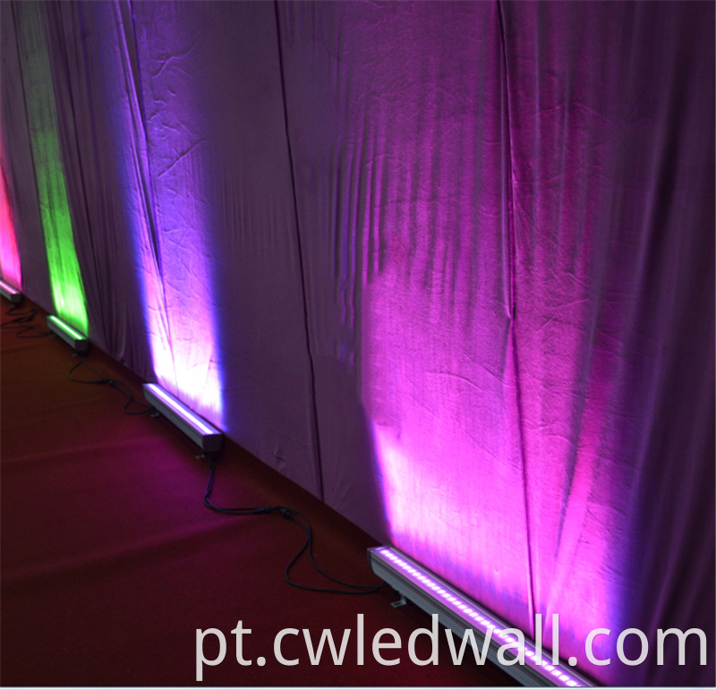 24*3w led wall wash bar disco lighting